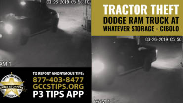Tractor Theft from WhatEver Storage in Cibolo